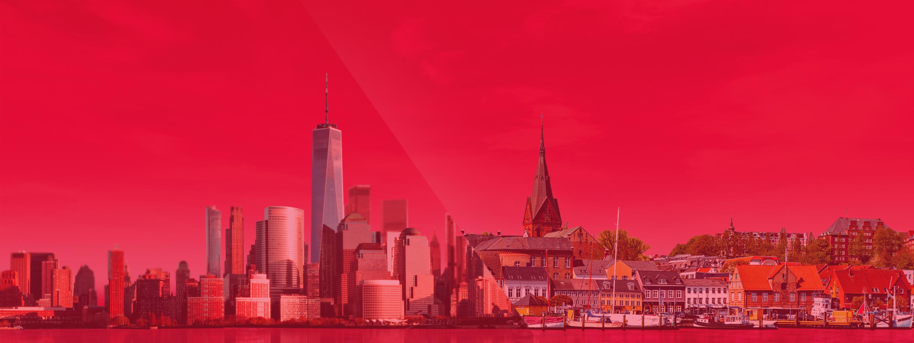 BDO Flensburg Motiv Skyline New Work New York Flensburg Global Lokal