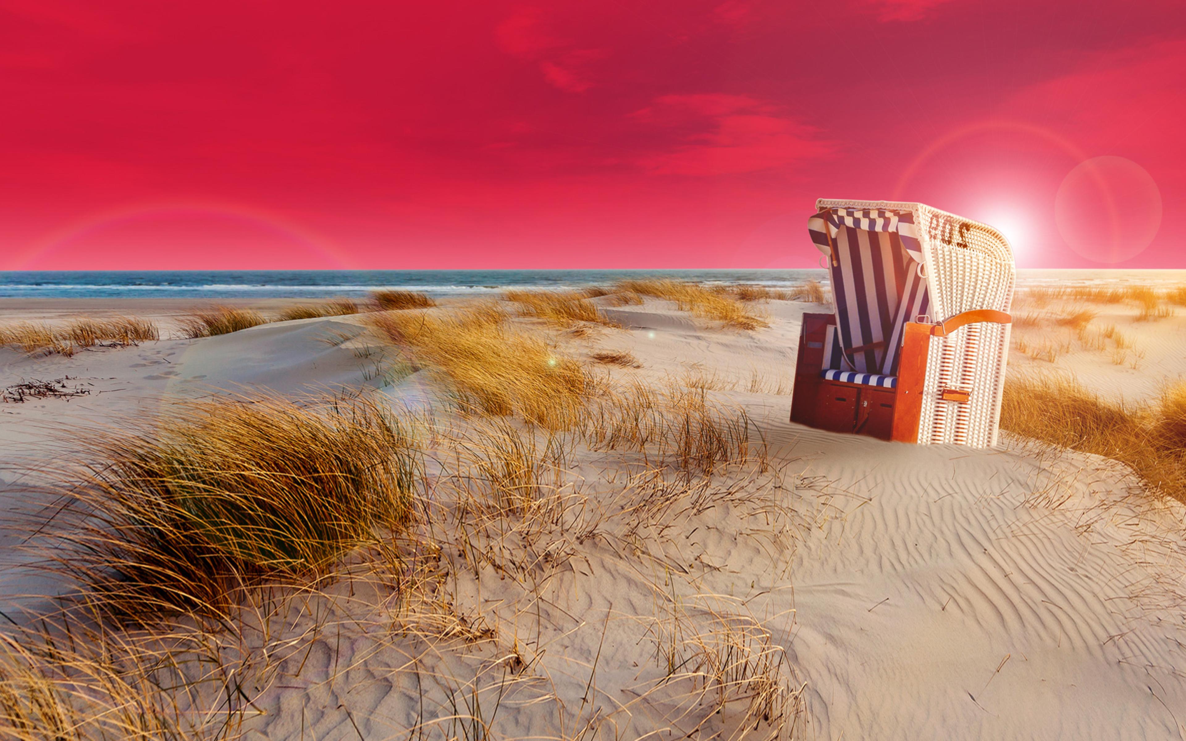 BDO Flensburg Motive Strandkorb Home Office Remote Work