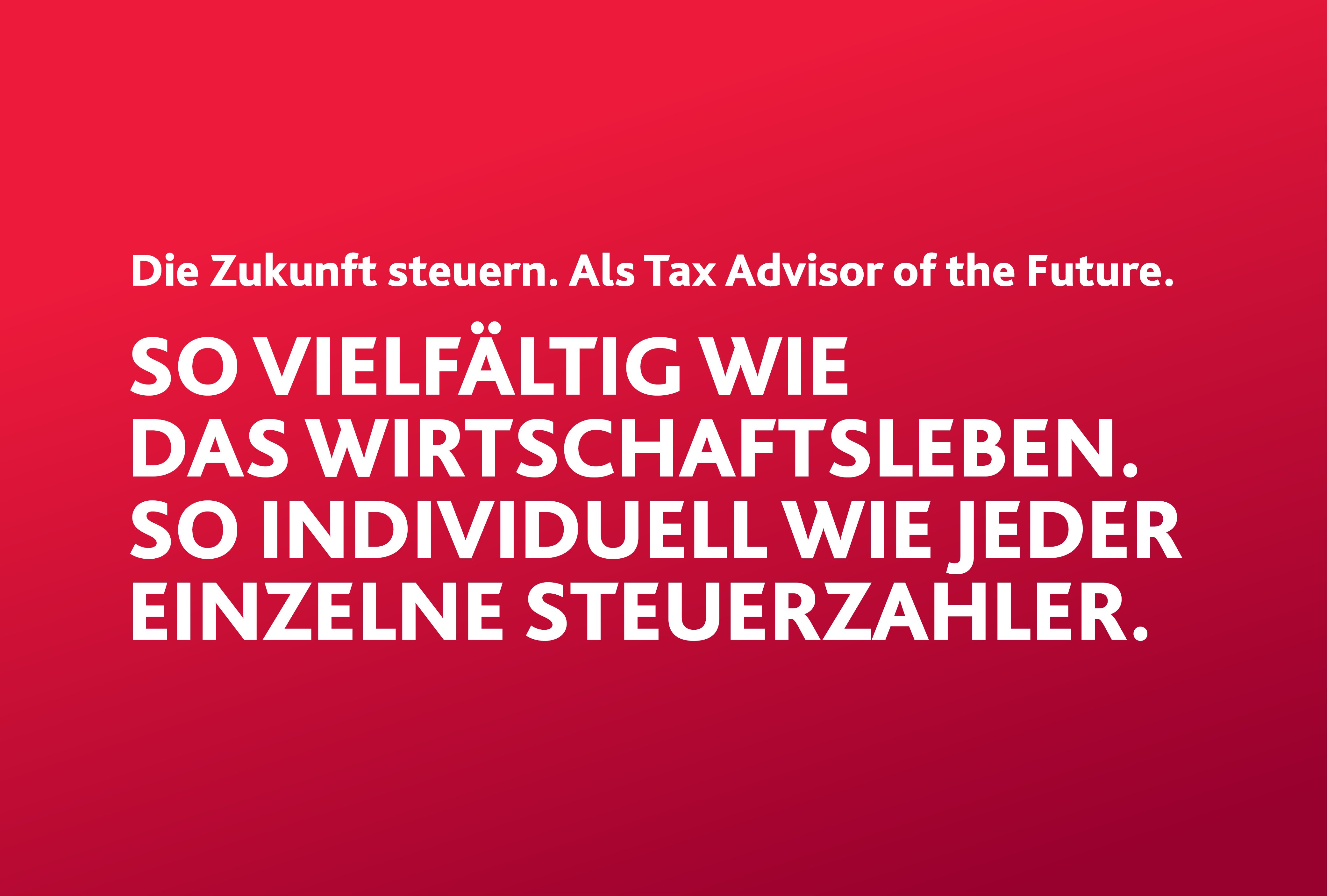 Tax Advisor of the Future / Vielfalt